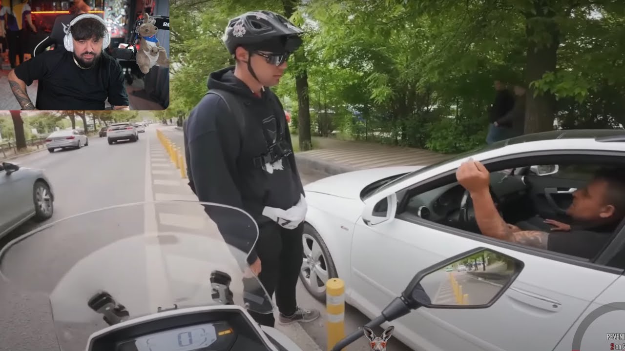 IMOGEN REACTIONEAZA LA MOTOCICLISTI VS IDIOTI SI GORIDER