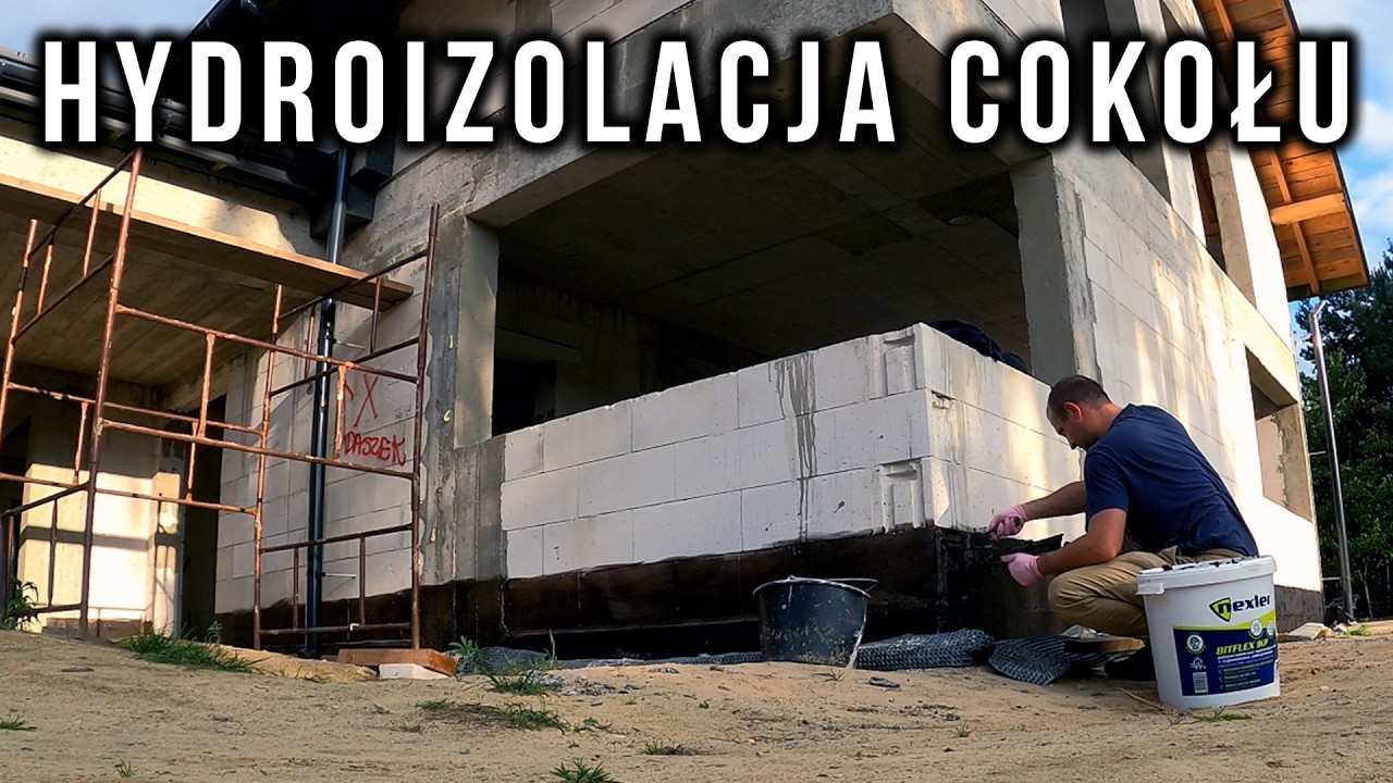 Zabezpieczenie cokołu ściany zewnętrznej i okien powyżej fundamentu - Fox Corner