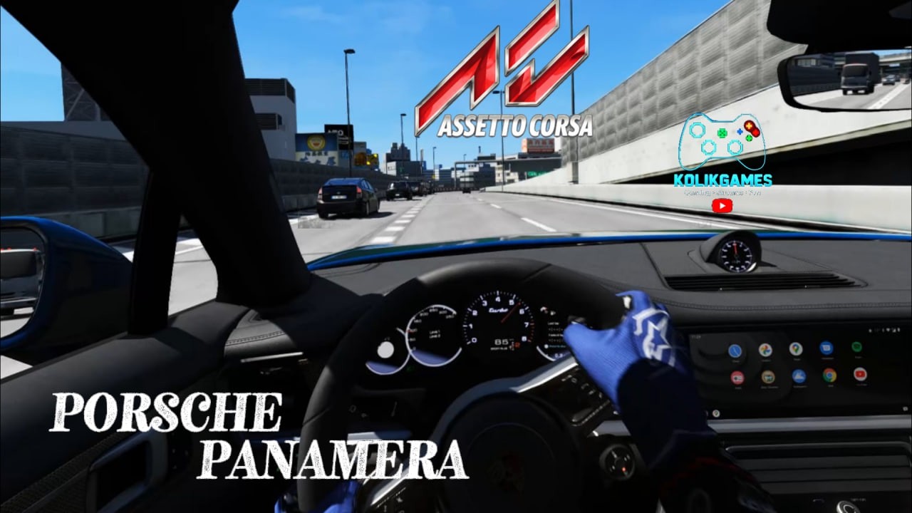 PORSCHE PANAMERA - ASSETTO CORSA  | тест-драйв | -  Карта 