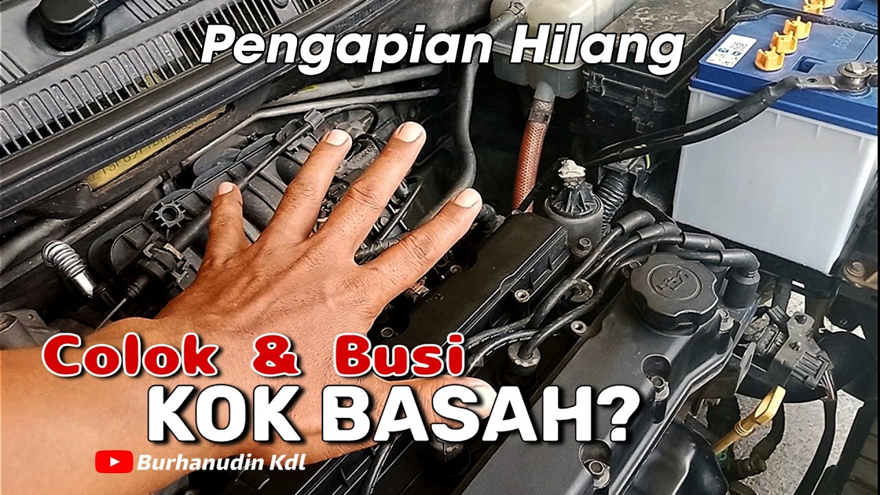 COLOKAN DAN BUSI BASAH || PENGAPIAN SILINDER 1 BERMASALAH #automobile