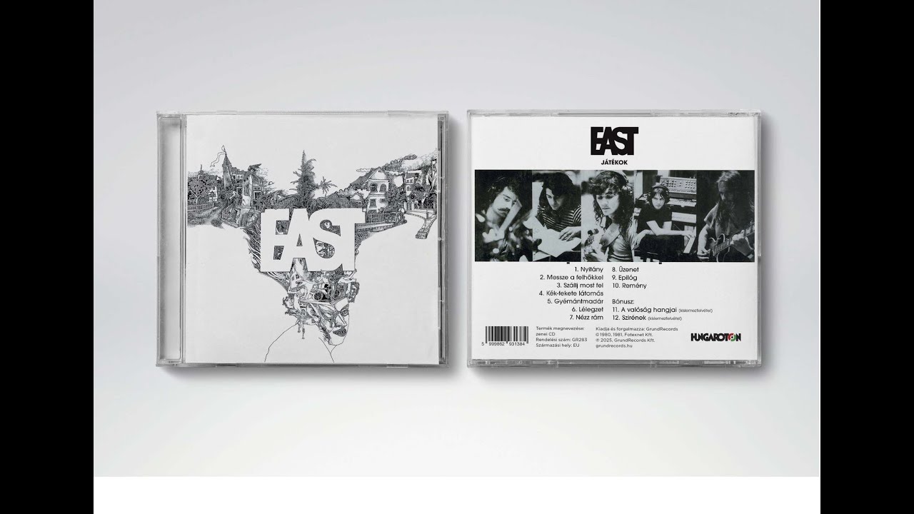 Zene/&Uuml;nnepl&eacute;s/Album - &Uacute;jra megjelentek az EAST legend&aacute;s albumai!