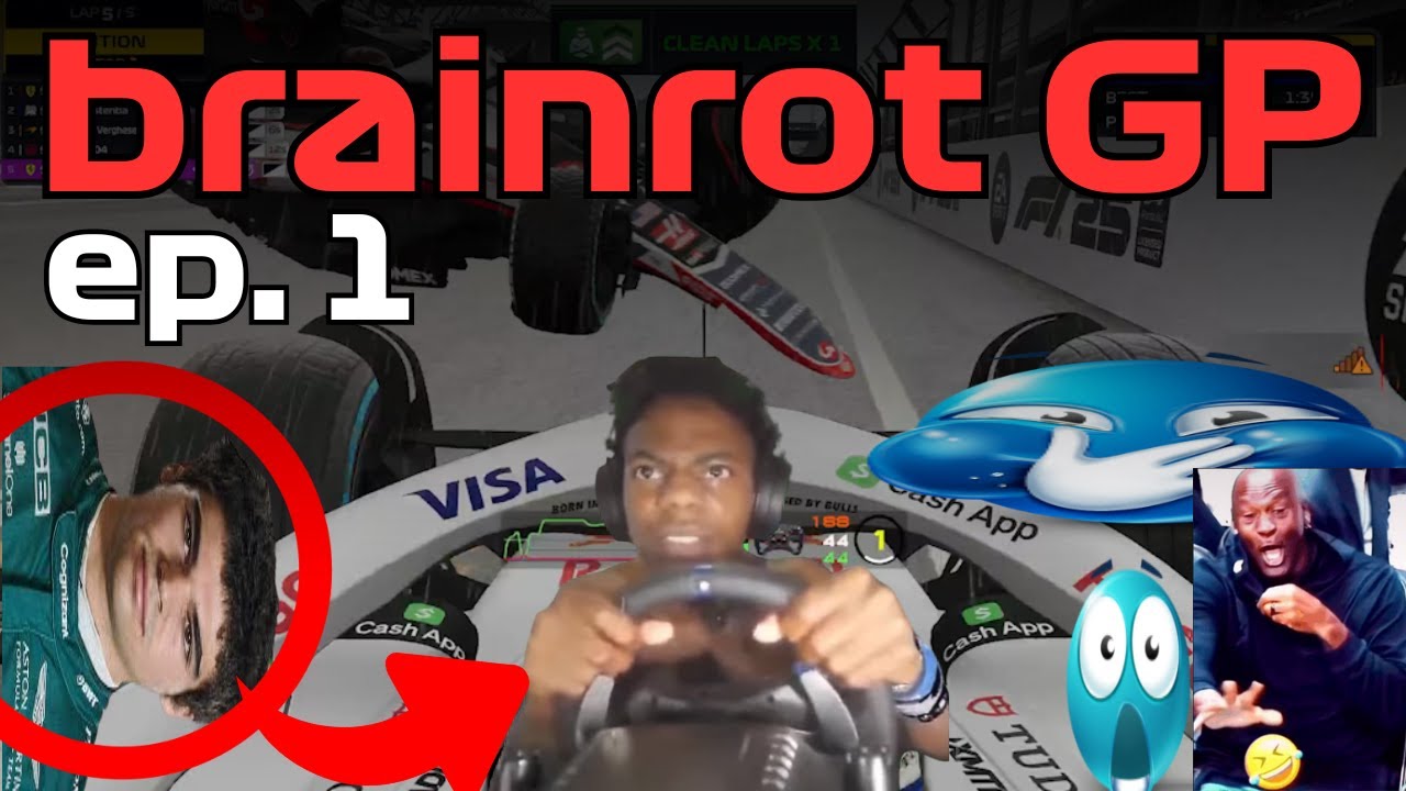 BRAINROT GP episode 1 (F1 league racing compilation)