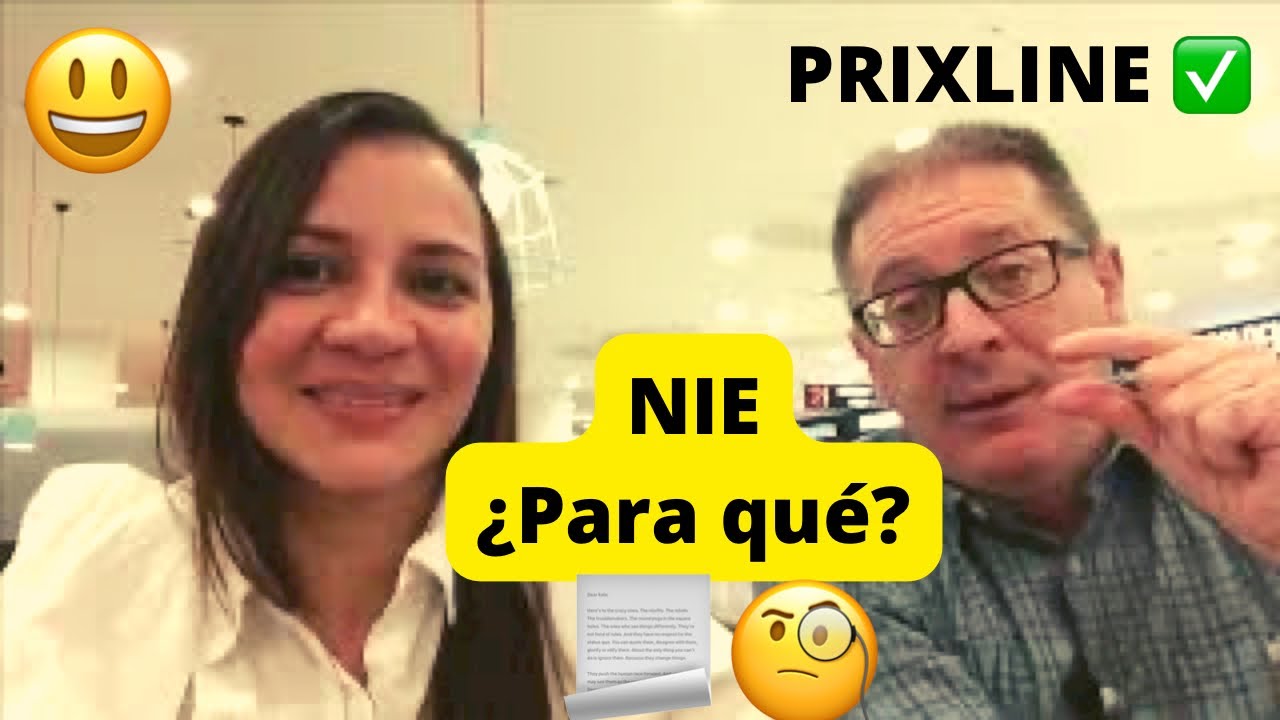 PRIXLINE ✅ El NIE 📃 &iquest;para qu&eacute; sirve en Espa&ntilde;a? 😃