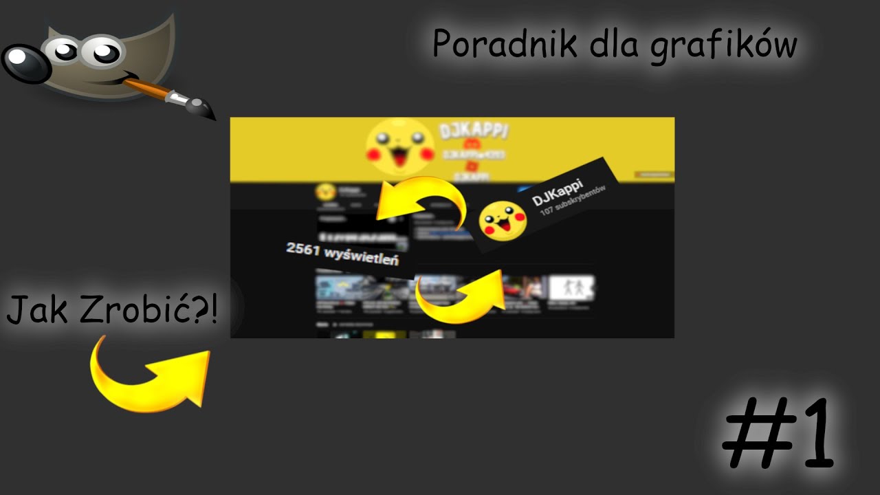 JAK ZROBIĆ MINIATURKĘ W GIMPIE?! 🎨 | Poradnik Dla Grafików #1 ✏