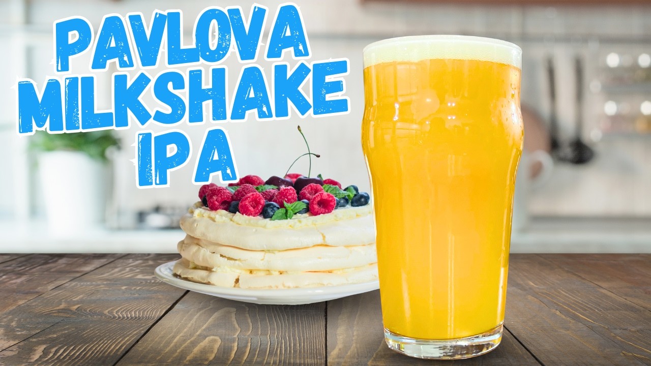 Рождественская Павлова в NEIPA! | Сливочная, сочная и восхитительная!