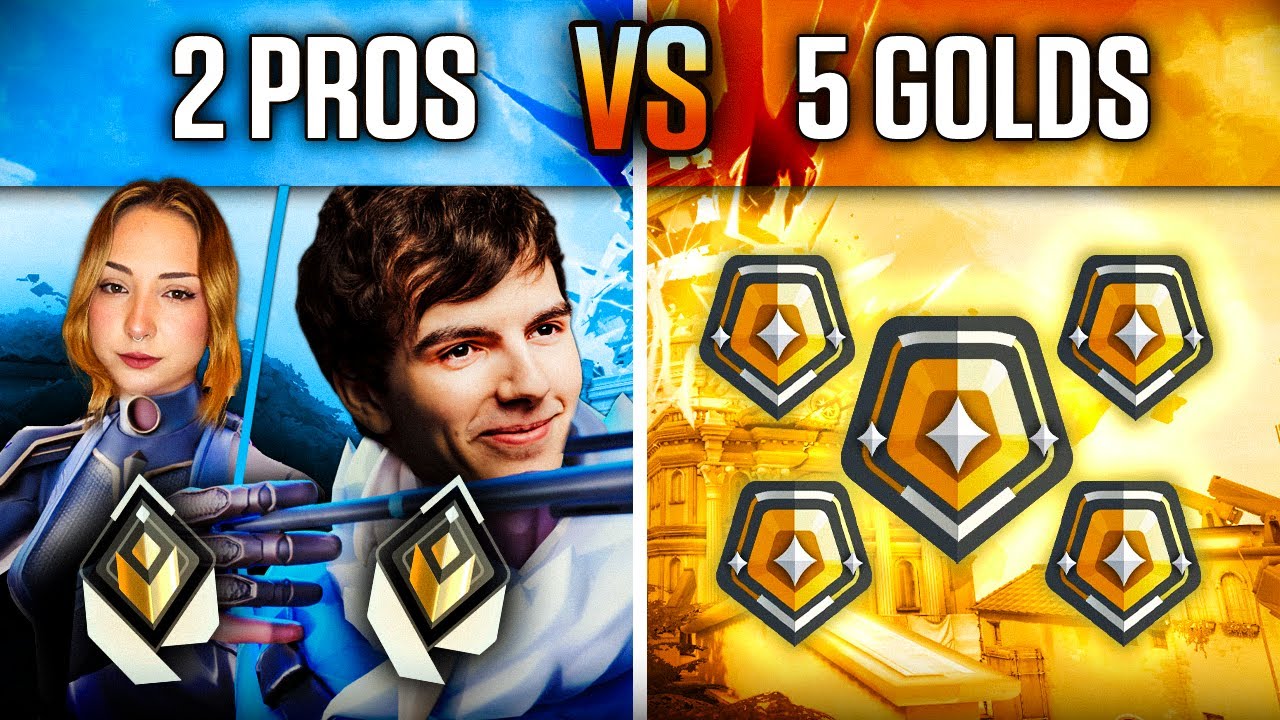2 PROS VS 5 GOLD HRÁČŮ (BYL TO SMURF?!) @vasekvalorant @Smuthinkaa