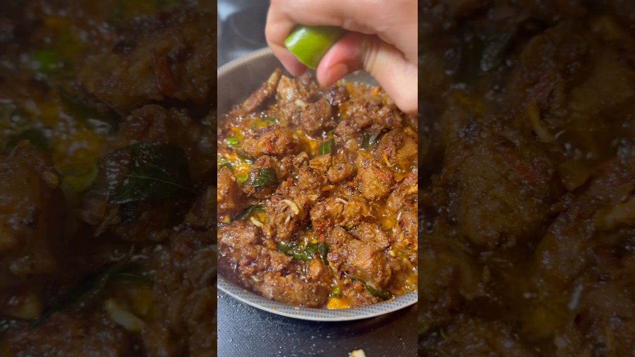 Easy And Quick Mutton Pepper Fry Recipe | Spicy Mutton Pepper Fry Recipe in 15 minutes #trending