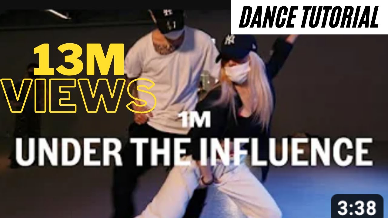Dance Tutorial/ Chris Brown - Under The Influence / Shawn X Isabelle Choreography/ 1 Million Dance