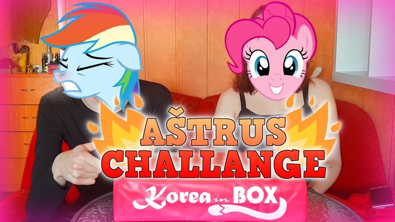 Korėjiečių Užkandžiai ir AŠTRUS Challange! // 50K Special! :3