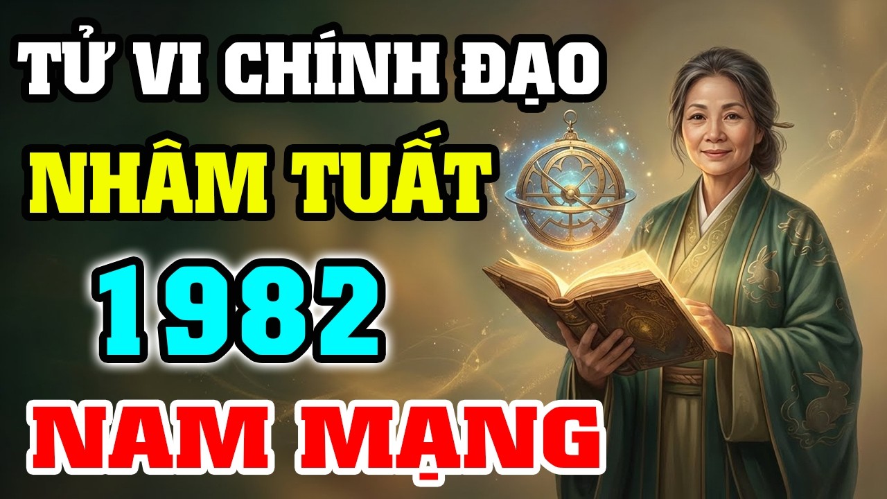 Tử Vi Tuổi Tuất 1982 - 44 Tuổi Năm 2026: Sao Mộc Đức Chiếu Mệnh, Vận Trình Hanh Thông Viên Mãn