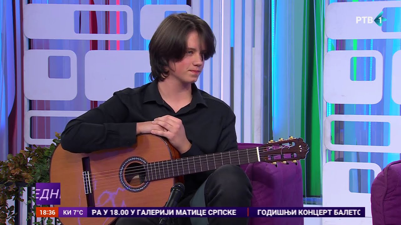 Mladi talenti na sceni: Teodor Panjak pred publikom u Novom Sadu
