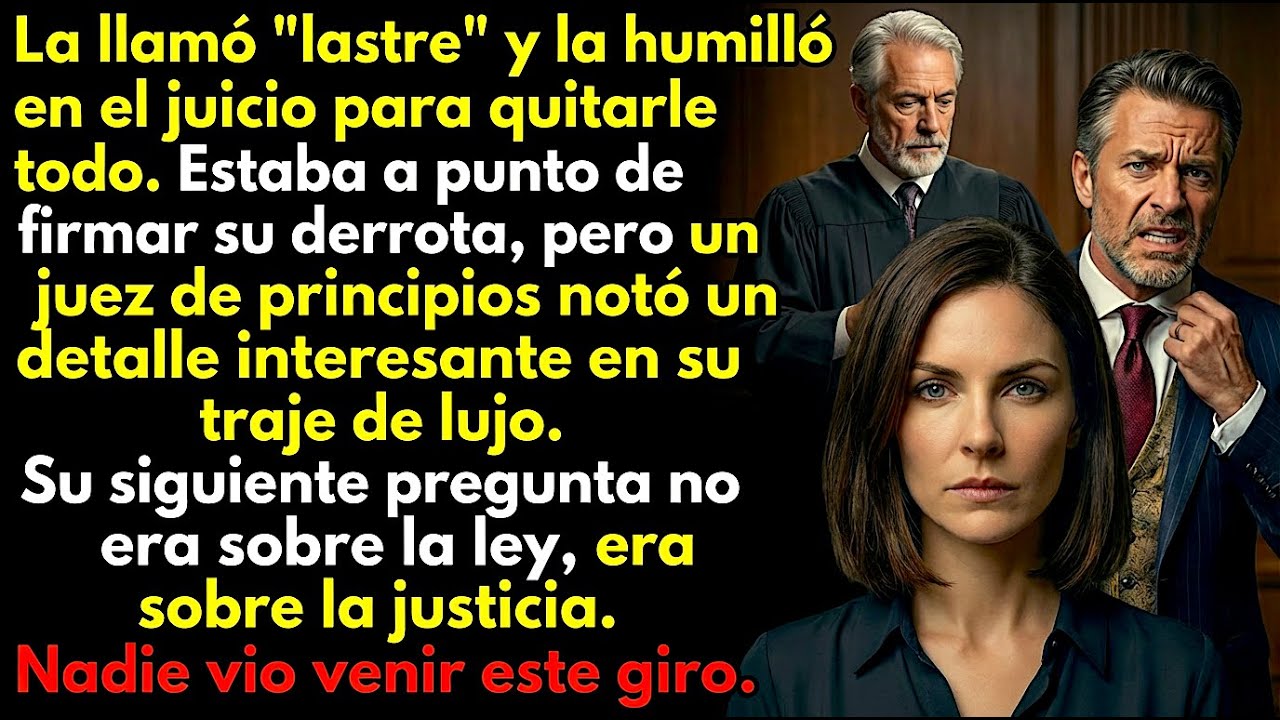 "Ese traje..." El juez notó un detalle que le costó al magnate toda su fortuna...