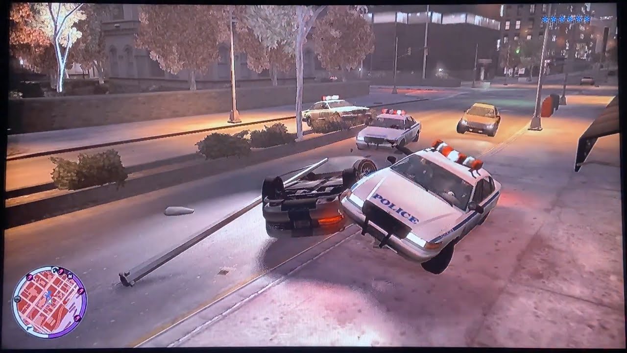 GTA TBOGT - Luis Rampage + 6 Star Escape