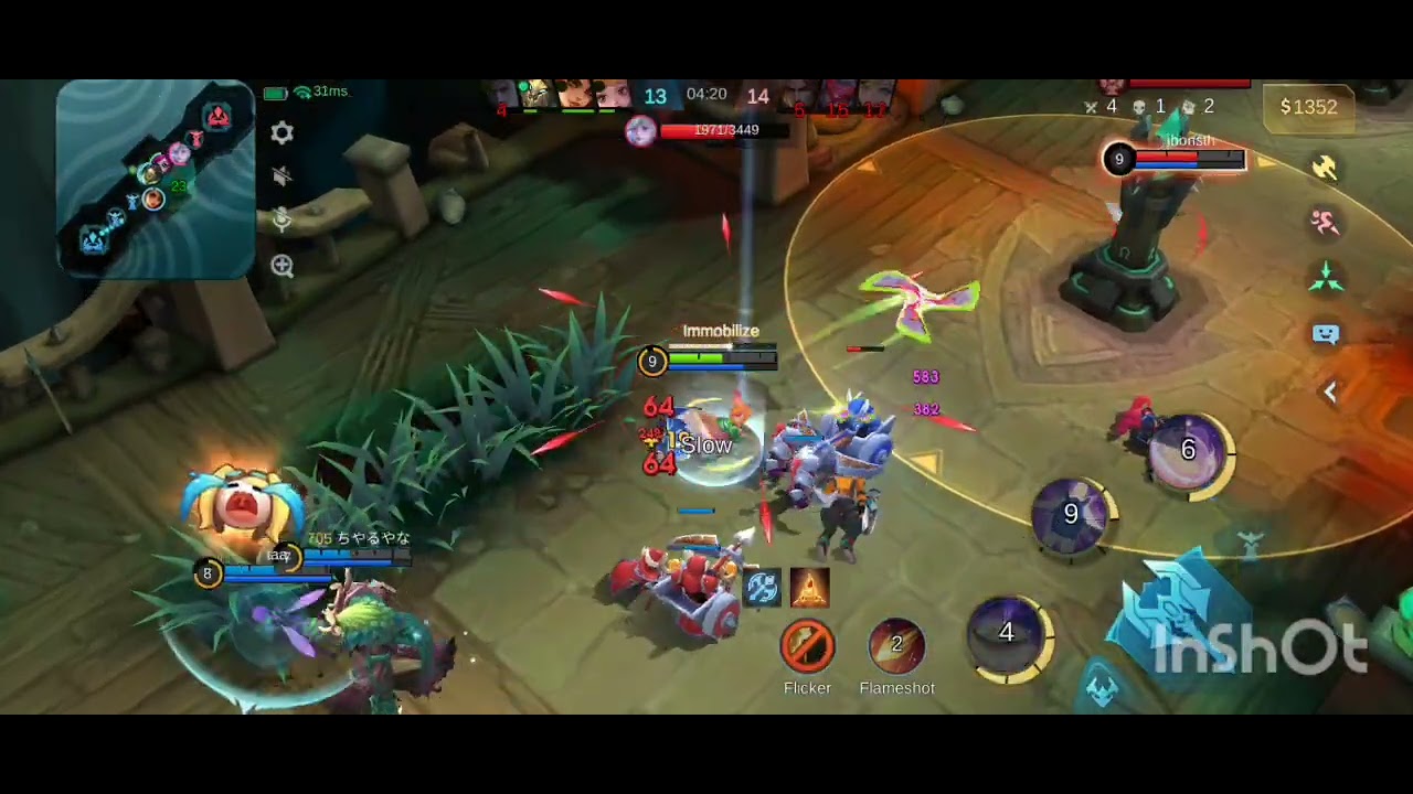 Push Solo Brawl pakai Hero Cewek dari Role Mage Nana Cyclone Clash Mobile Legends Bang Bang..Bantai!