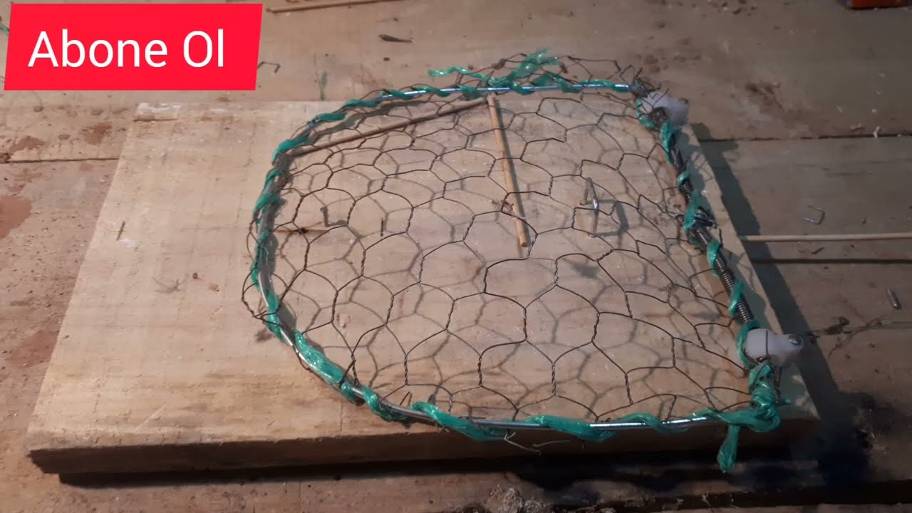 Kuş kapanı yapımı / Kuş kapanı nasıl yapılır? Kuş tuzağı hazırlama