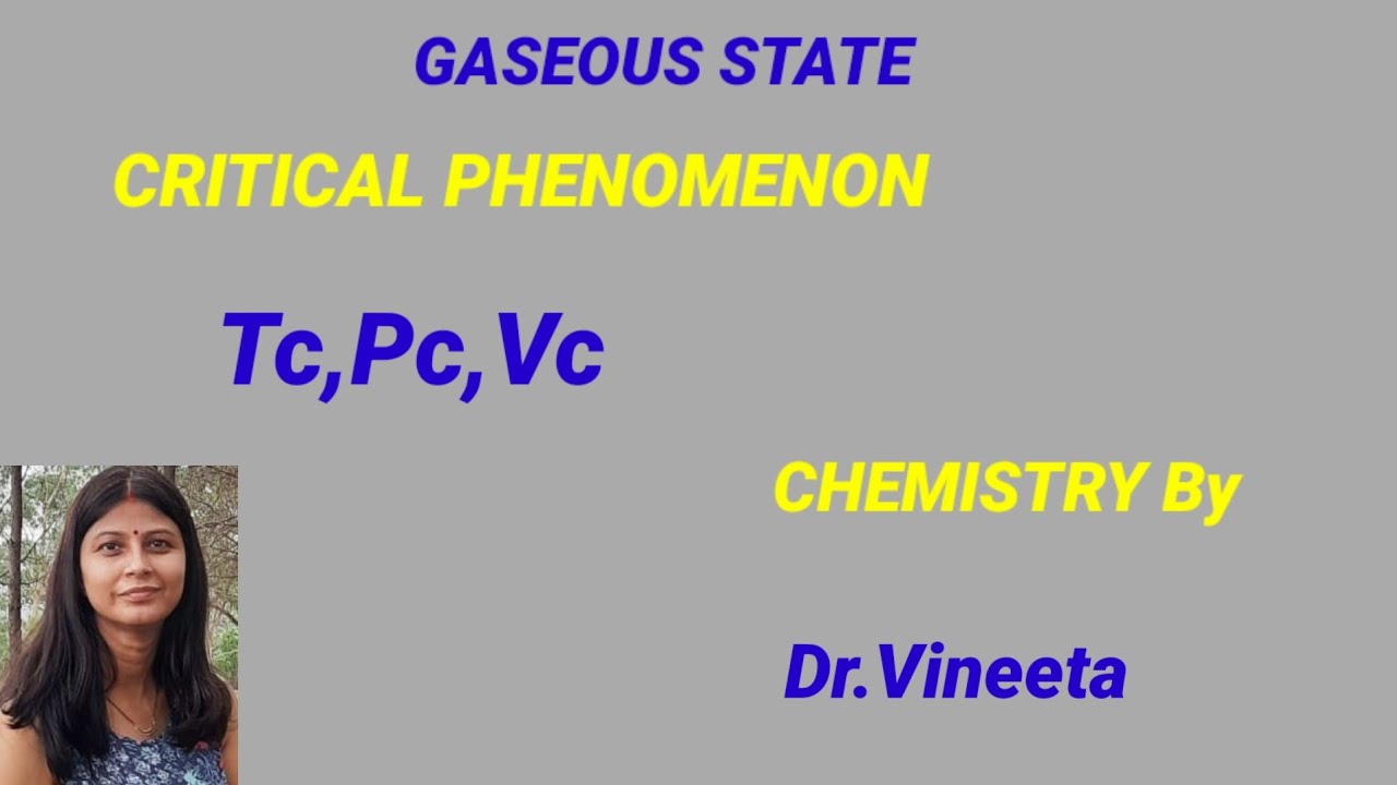 CRITICAL PHENOMENON .Critical temperature,Critical pressure & Critical Volume#study#chemistry