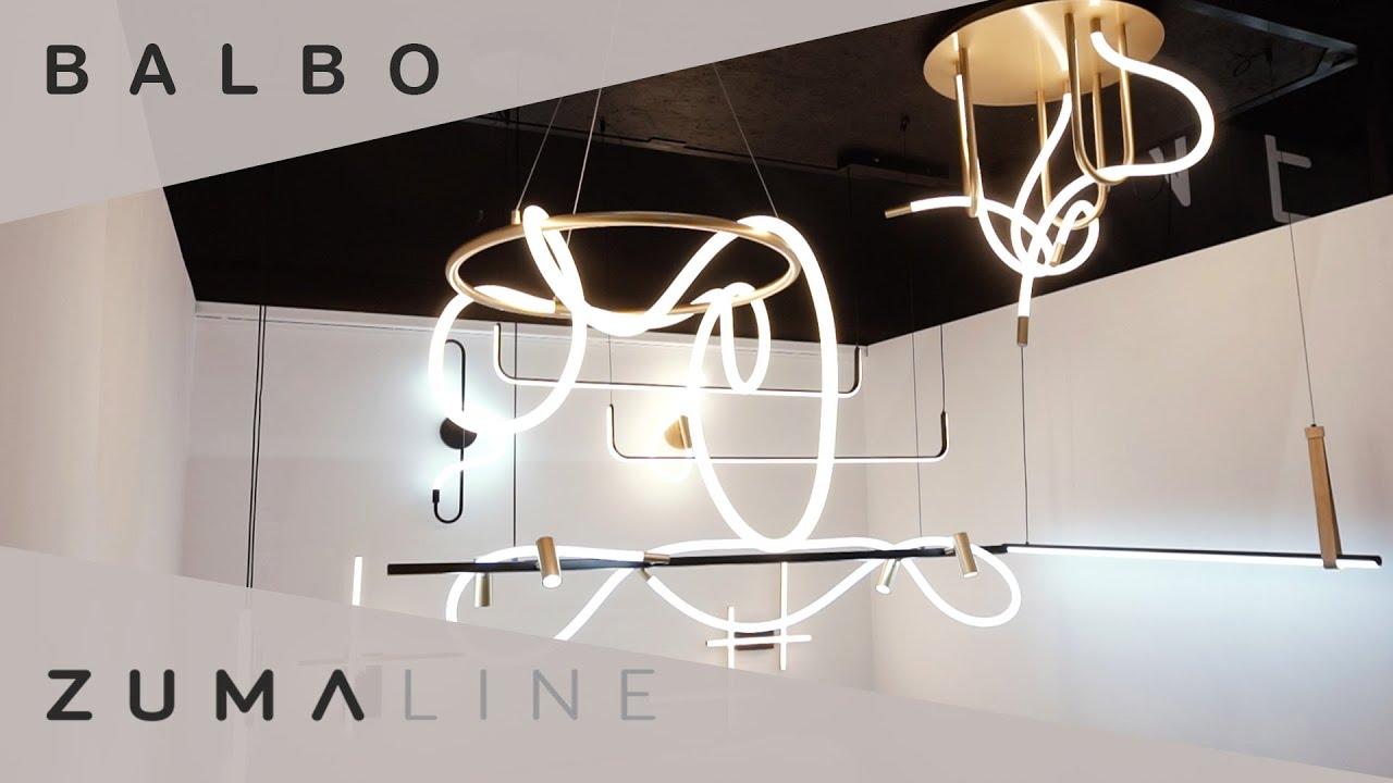 Seria lamp BALBO, ZumaLine. Innowacyjne oświetlenie do salonu, sypialni, kuchni, czy jadalni