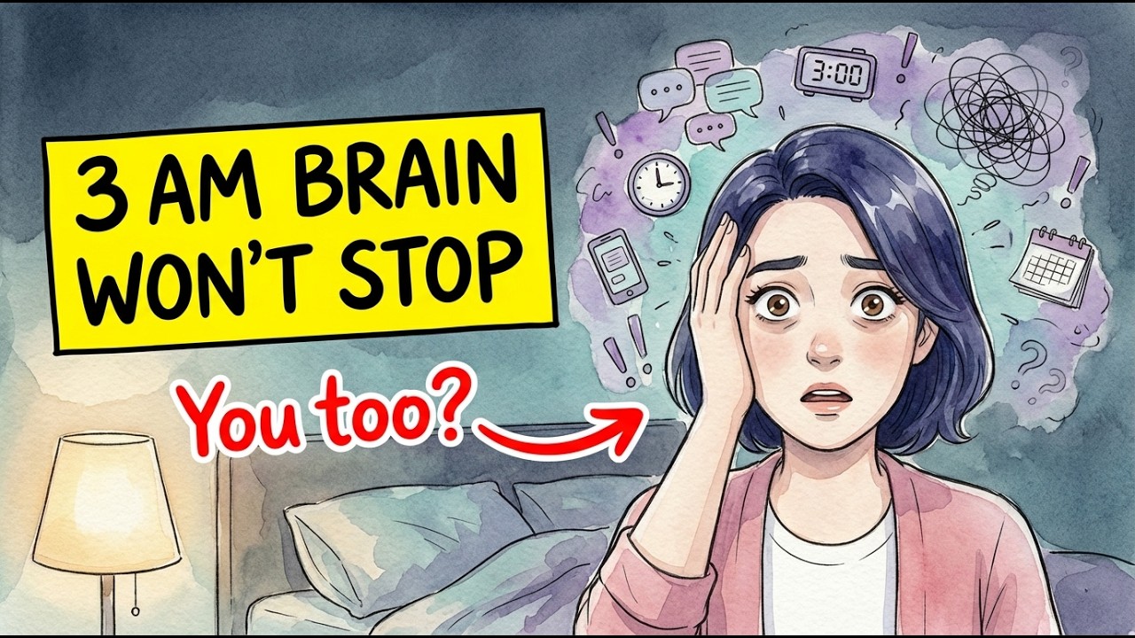 Racing Thoughts at Night? Psychology Says You’re Not Broken