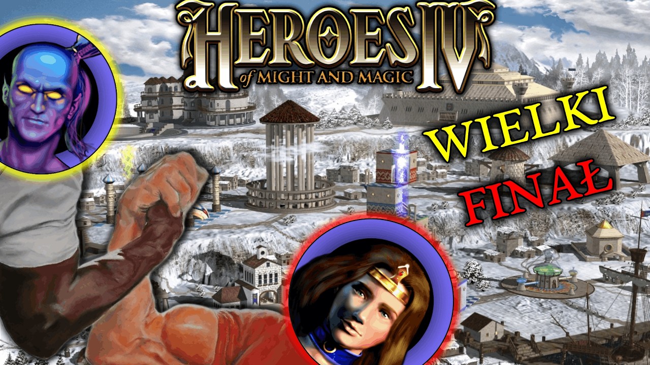 Heroes IV - Kampania ŁADU #12 | Emilia i Solmyr VS najgorsza mapa EVER - cz.1