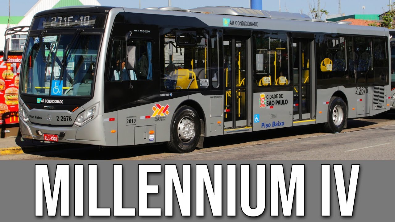 Novos Caio Millennium 4 Prateados em São Paulo - Eu Fui Conferir #103