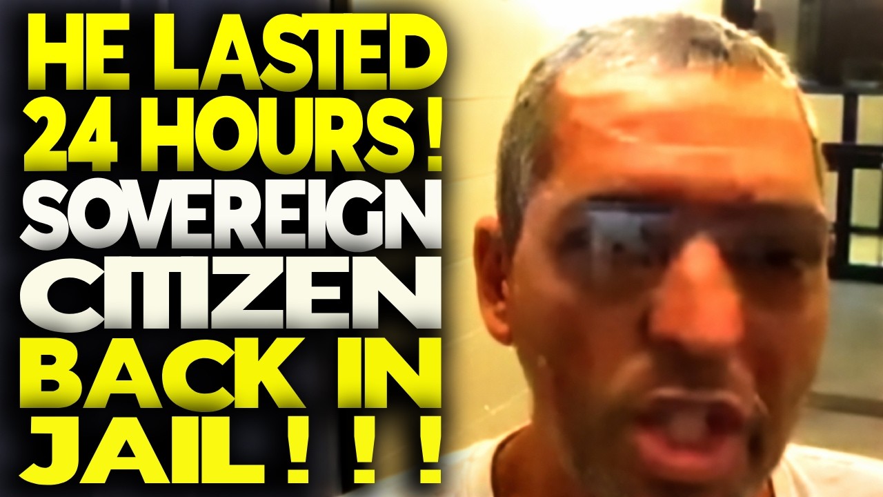 He Was Out For ONE DAY… Now He’s Back Behind Bars!