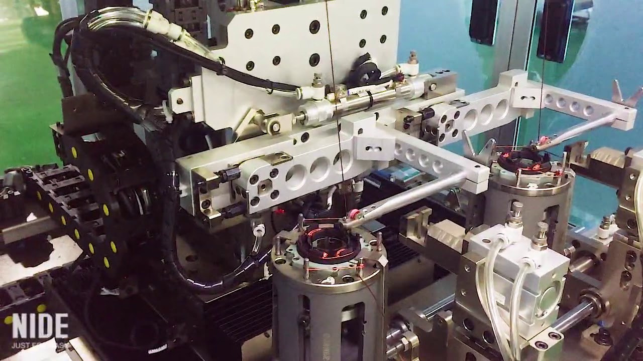 stator coil winding machine of automatic motor assembly line