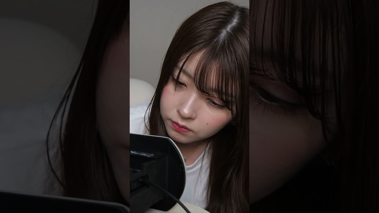 👂🏻🧹耳かきASMRしてたら寝落ちした👂🏻🧹 #shorts #asmr