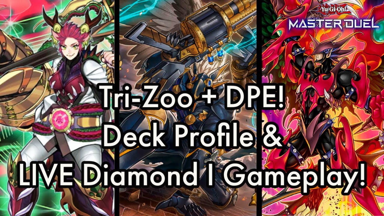 Tri-Brigade Zoodiac feat. DPE! Deck Profile & LIVE Diamond I Games!