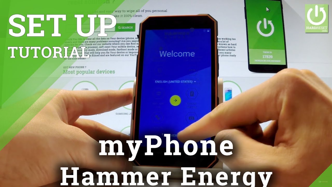 How to Set Up myPhone Hammer Energy - Beginners Guide
