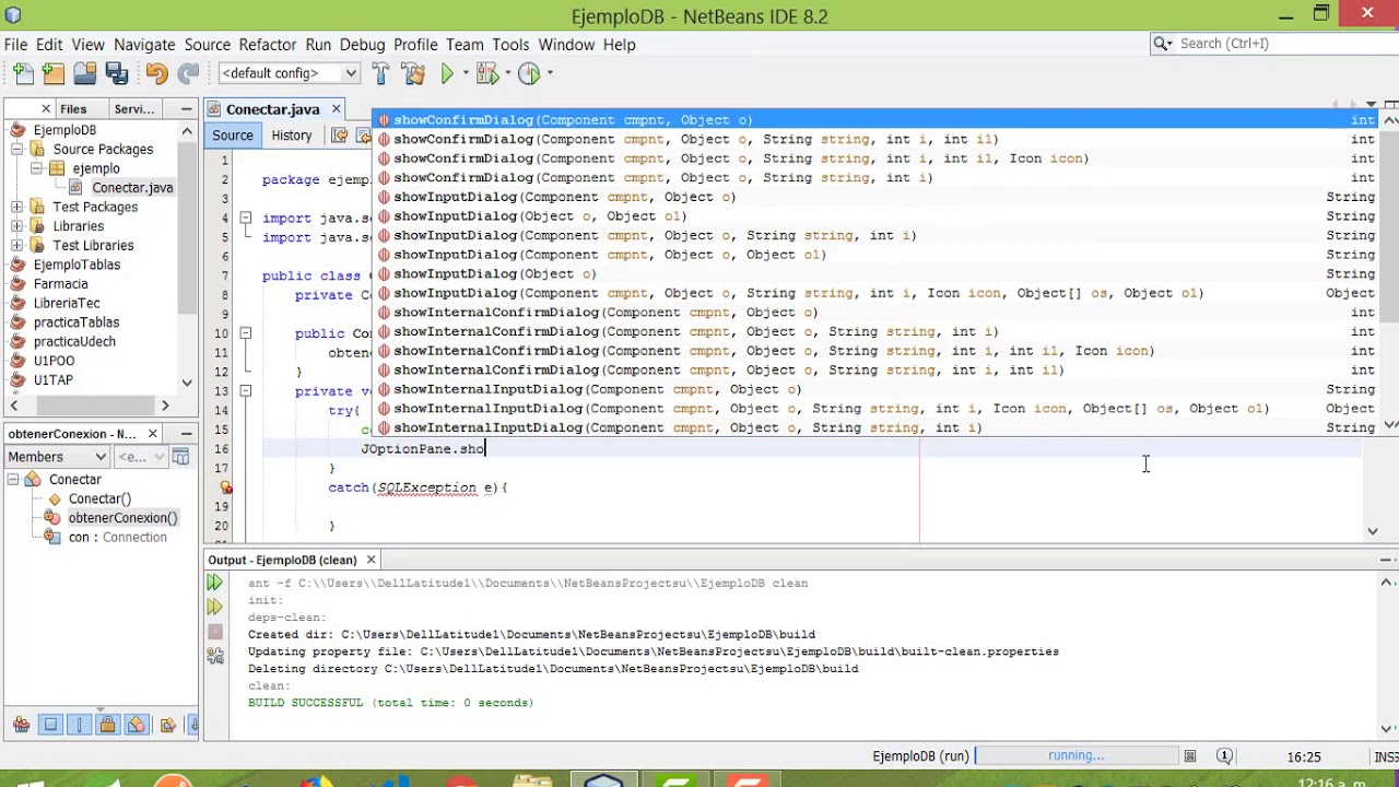 Conexion a base de datos java 1