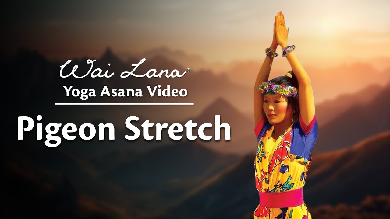 Yoga Asana : Pigeon Stretch by Wai Lana