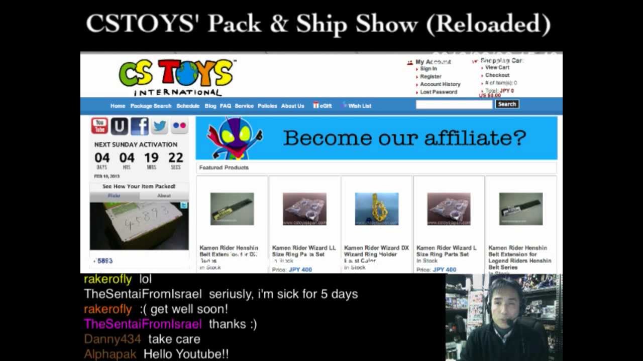 CSTOYS' Affiliate Program Video by Shukuenshinobi