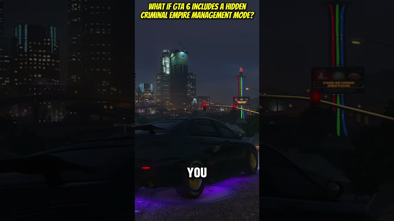 Что, если в GTA 6 появится режим управления скрытой преступной империей? 😱 #gta #gta6 #gaming
