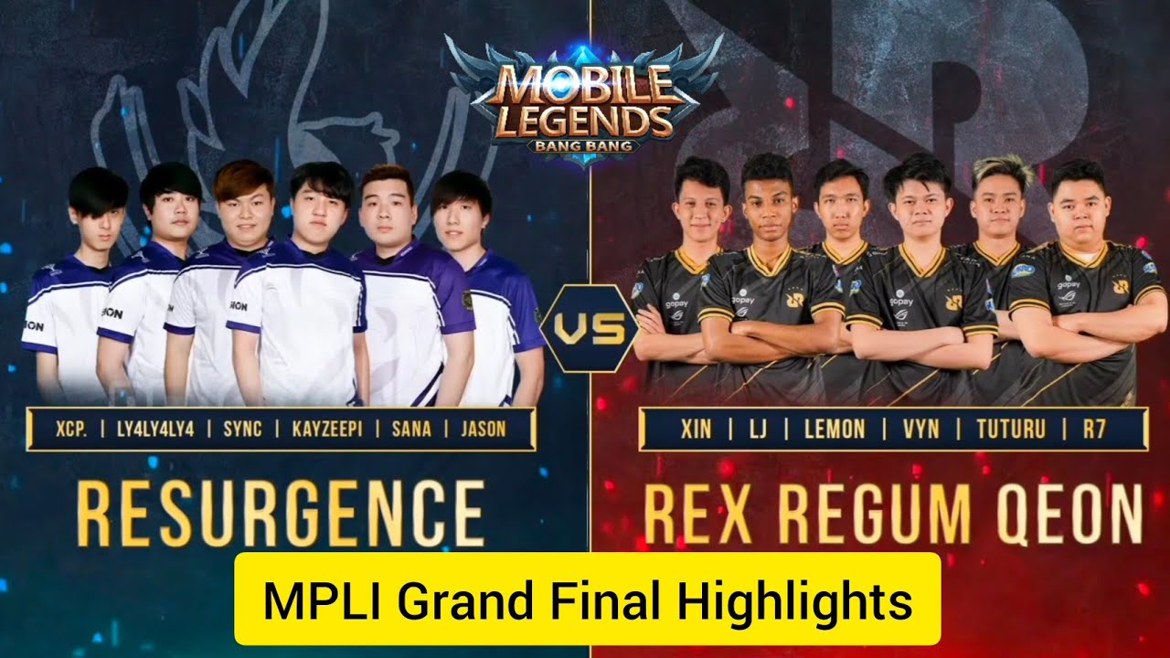 RRQ vs Resurgence | MPLI Grand Final | MPL Invitational 4 Nation | MLBB