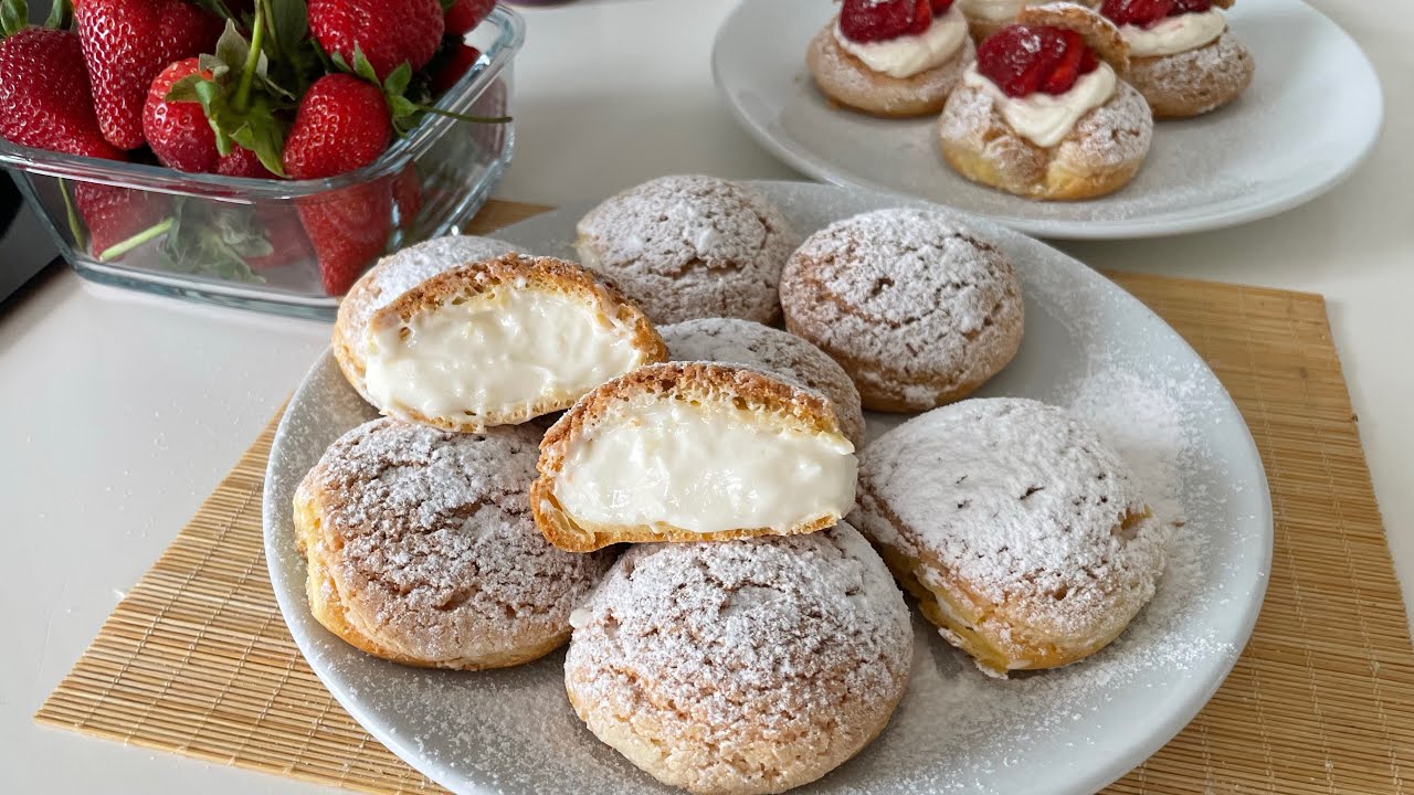 Her aklınıza geldiğinde kendinizi mutfakta bulacağınız Cream puff tarifi