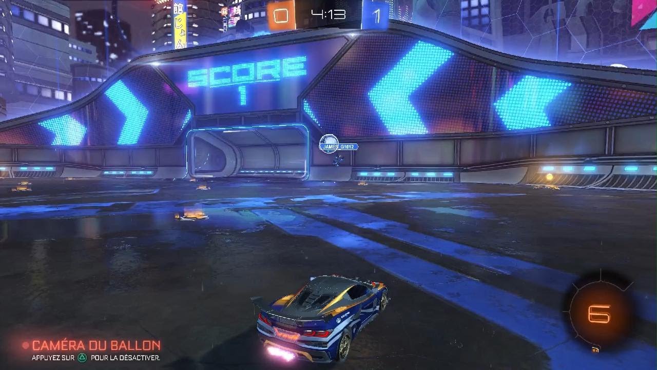 Regardez mon mach rochet league !!!