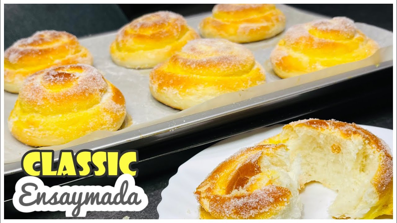 CLASSIC ENSAYMADA ( PINOY BAKERY STYLE RECIPE )