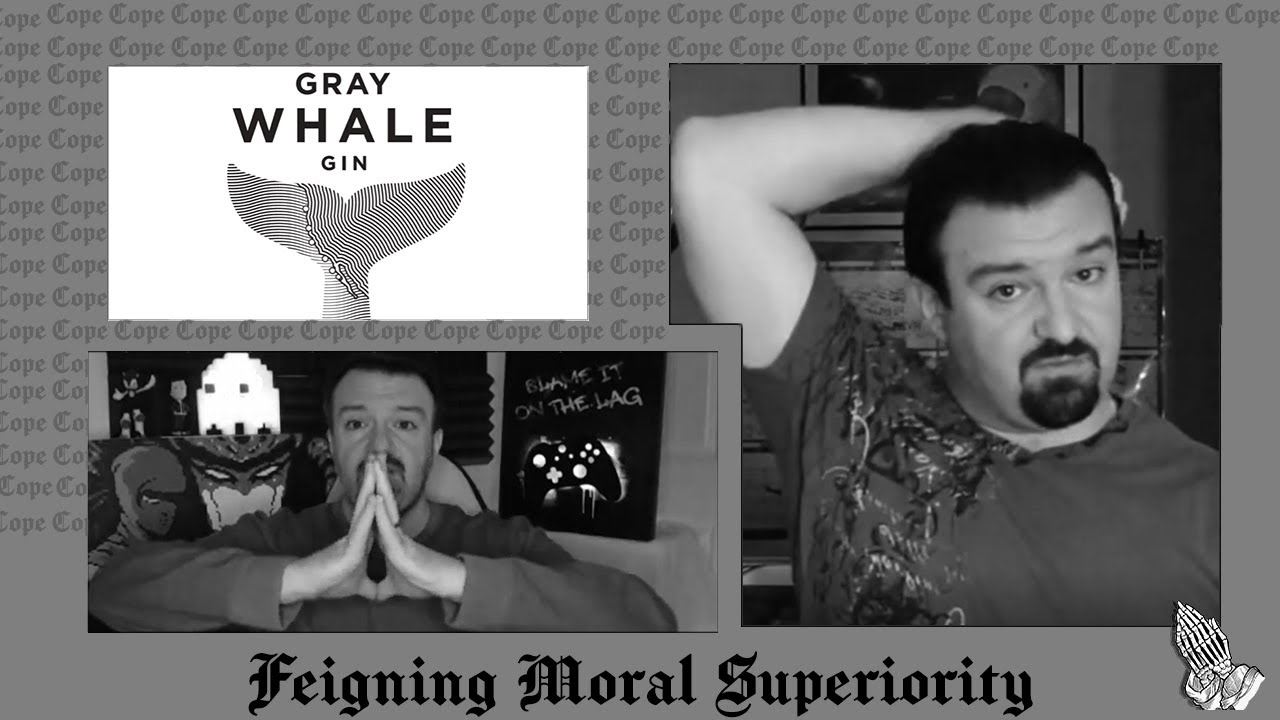 Feigning Moral Superiority