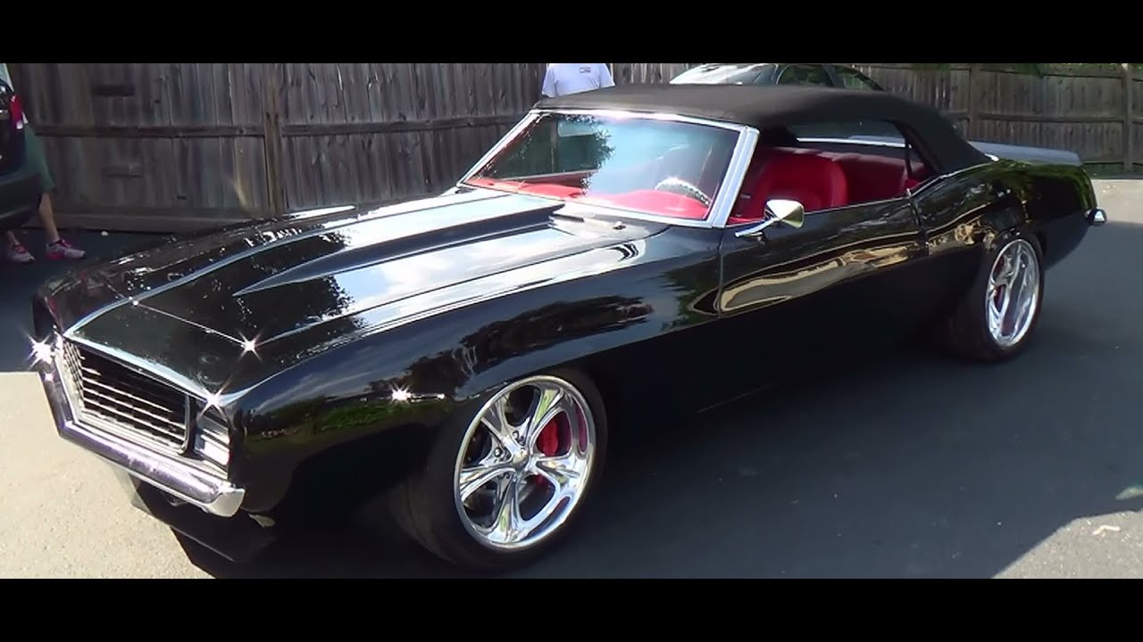 1969 Camaro Convertible Pro Touring Pro Auto Custom Interiors