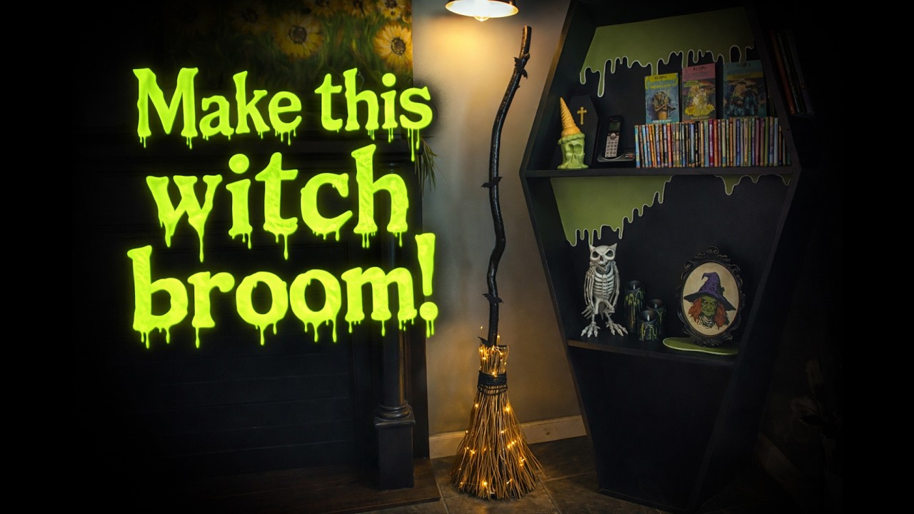 DIY Witch Broom