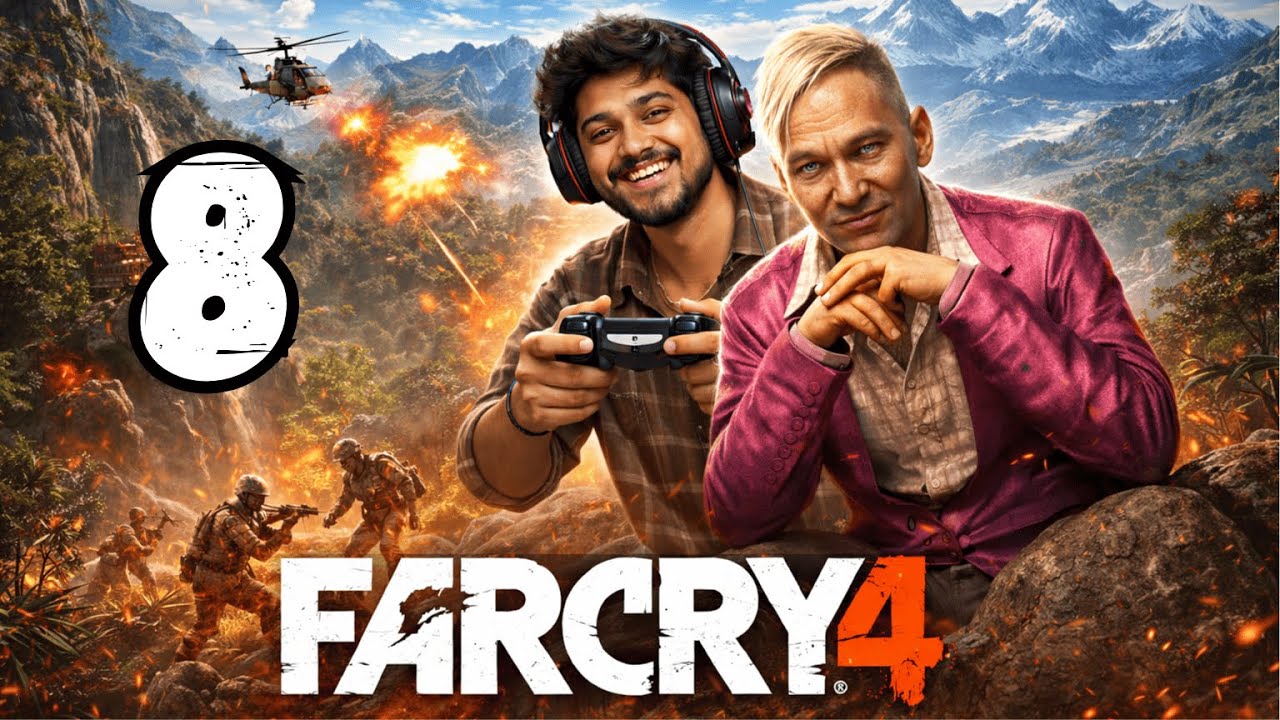 Prison Escape Took My Sanity 😭 | Far Cry 4 Part 8