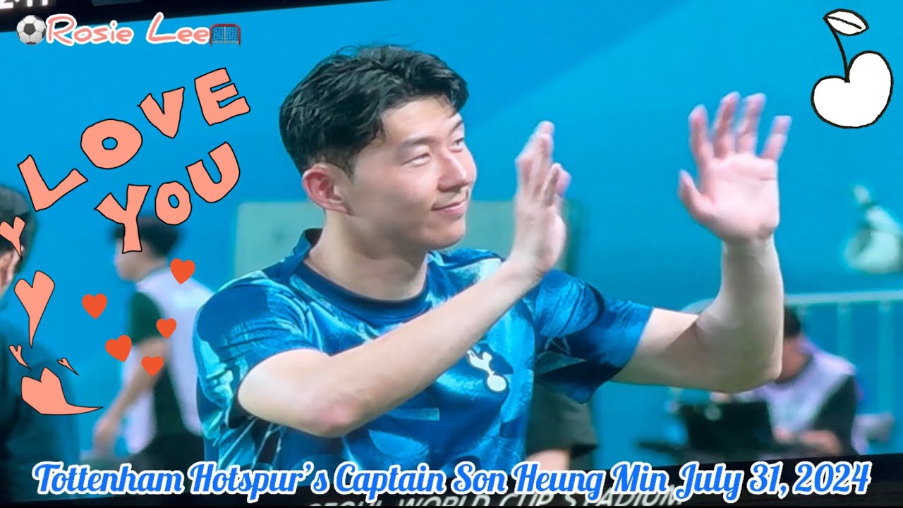 Tottenham Hotspur’s Captain Son Heung Min 캡틴 손흥민 July 31, 2024