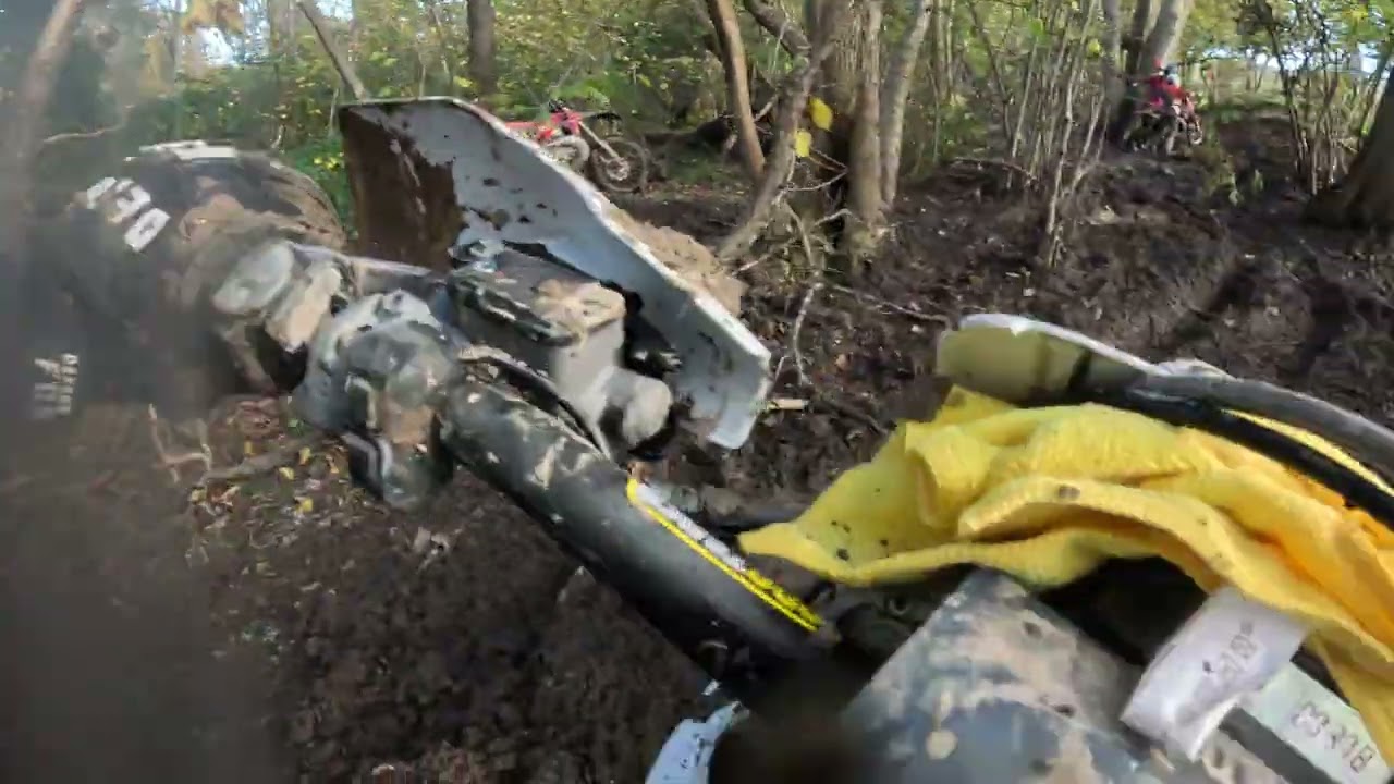 Tough day at wor but a good day 8/11/25 go pro died on this lap #enduro#husky250 #beta350 
