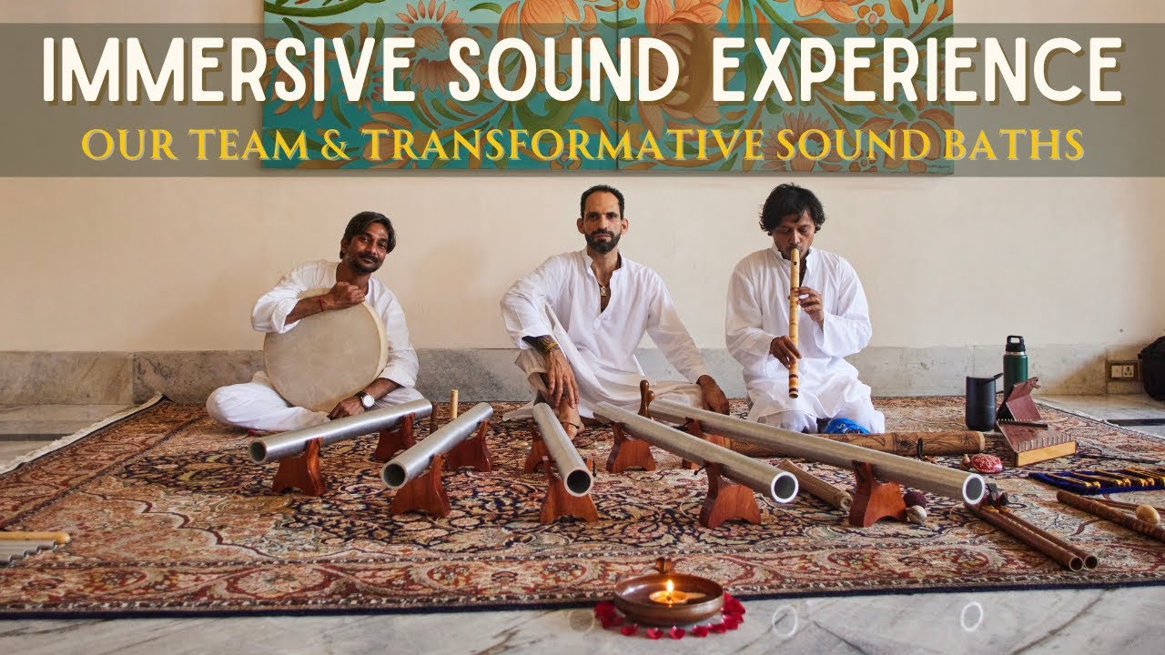 Immersive Sound Experience: Our Team and Transformative Sound Baths