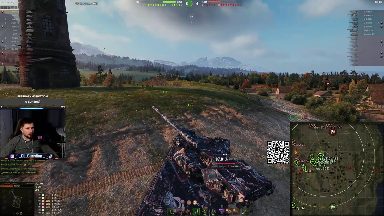 |THREE MARKS BEFORE NERF ARES 90 C  91,43 %|( RO/RU/ENG/DE)#worldoftanks#_el_guardian_