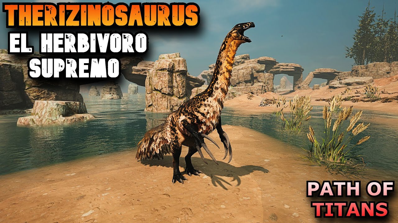 😬MI PRIMERA VEZ CON THERIZINOSAURUS EN PATH OF TITANS Y NO IMAGINAS LO QUE SUCEDIÓ  ☠️