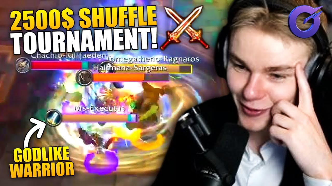 I Hosted A Shuffle Tournament With Glads/Legends! (2500$ PRIZE)