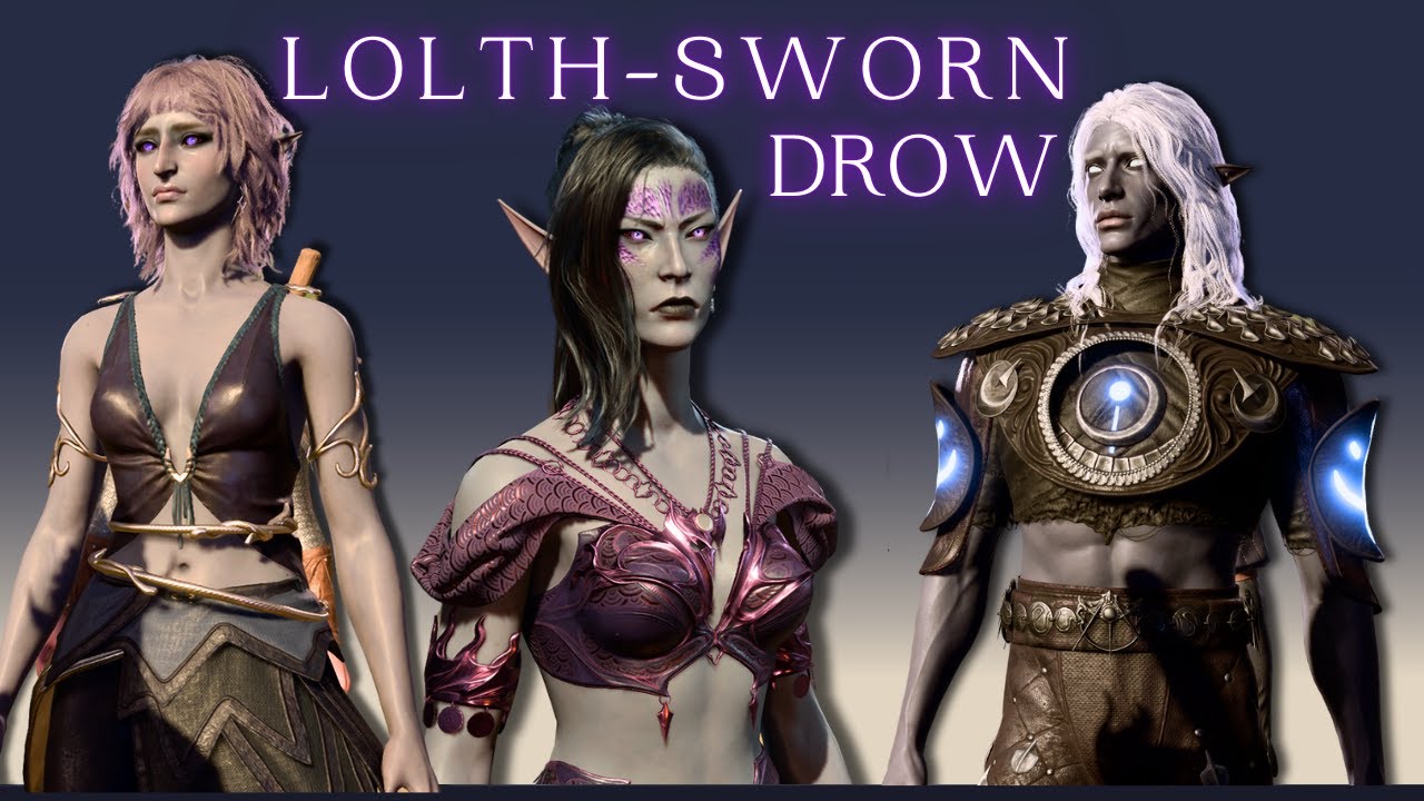 | Baldur's Gate 3 | Character Roleplay Builds: Lolth-Sworn Drow