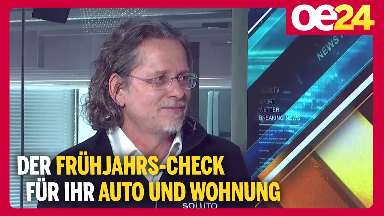 Der Frühjahrs-Check für Ihr Auto und Wohnung | Martin Zagler