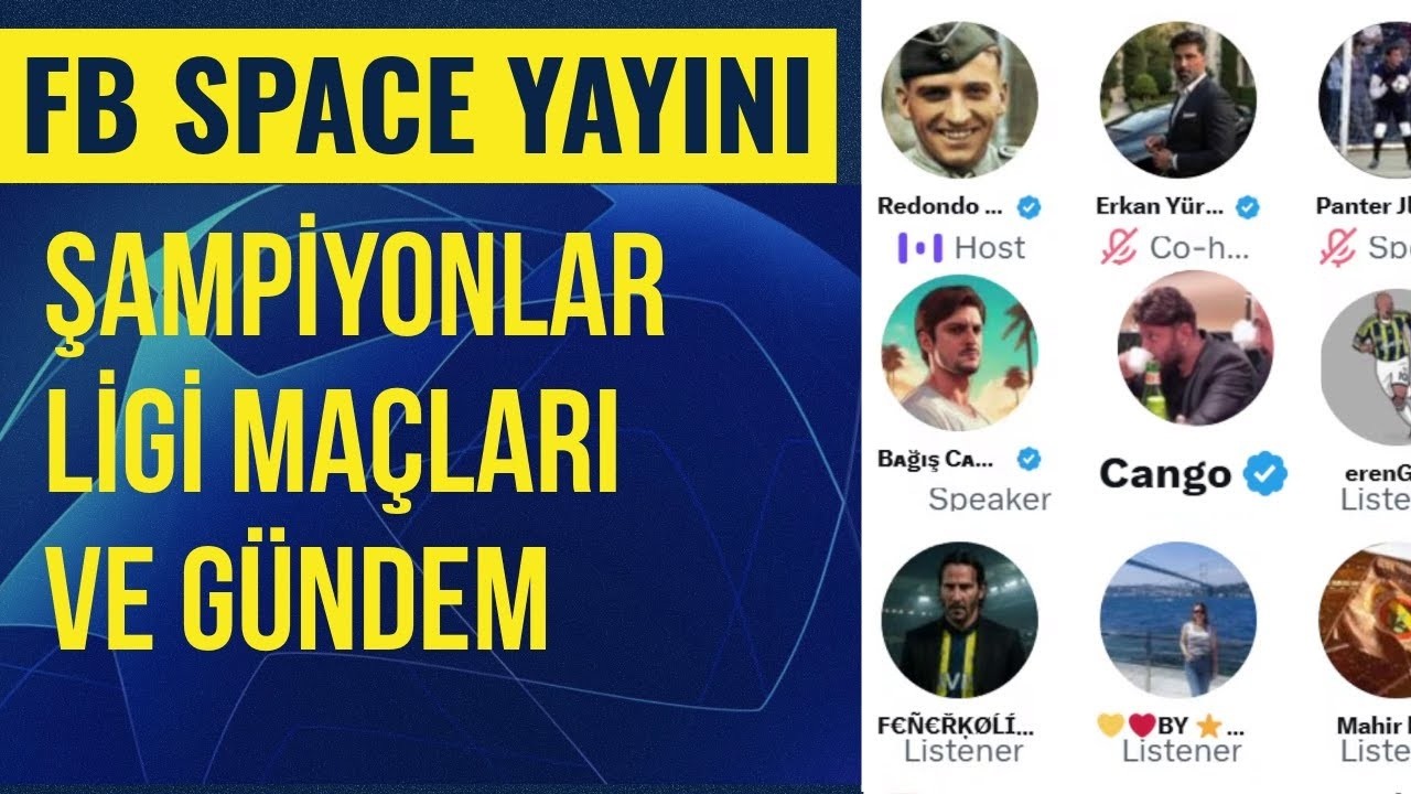 Şampiyonlar Ligi Maçları ve Gece Gündem Yayını